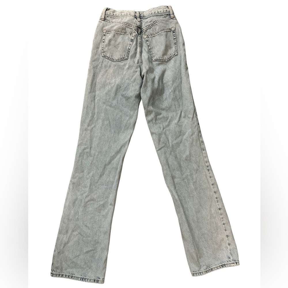 Topshop Light Wash Straight High Waisted jeans size 26 - Picture 7 of 7